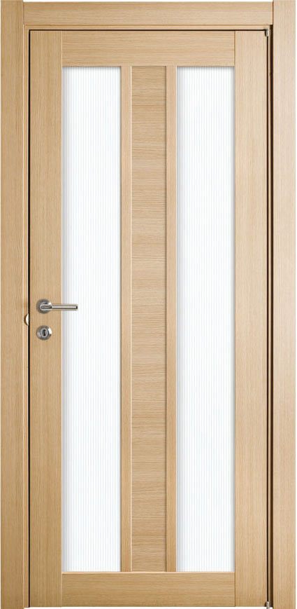 Межкомнатная дверь Quadri 115 (белый дуб)