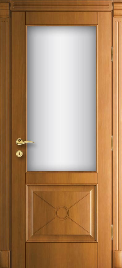 Межкомнатная дверь Sanmarco 122 LC (тон anticato noce chiaro) от Agoprofil (Италия)
