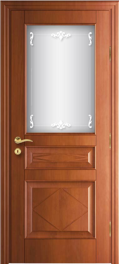 Межкомнатная дверь Sanmarco 142 RB (тон anticato cilegio) от Agoprofil (Италия)