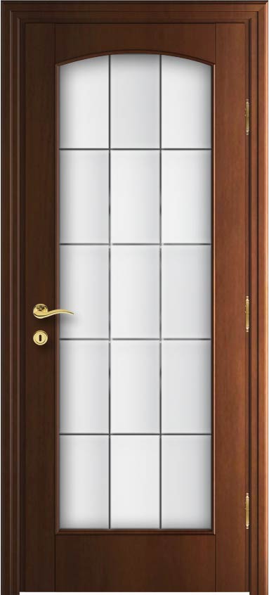 Межкомнатная дверь Sanmarco 212 (тон anticato noce scuro) от Agoprofil (Италия)